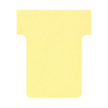 T-cards size 1.5 | yellow | Nobo | 100-pack 247031 - 1