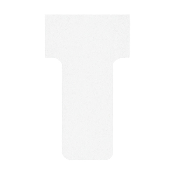 T-cards size 1 | white | Nobo | 100-pack 247022 - 1