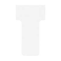 T-cards size 1 | white | Nobo | 100-pack 247022