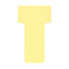 T-cards size 1 | yellow | Nobo | 100-pack 247024 - 1