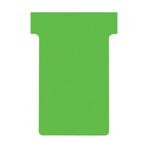 T-cards size 2 | green | Nobo | 100-pack 247042 - 1