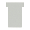T-cards size 2 | grey | Nobo | 100-pack