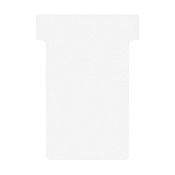 T-cards size 2 | white | Nobo | 100-pack 247039 - 1