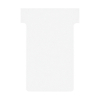 T-cards size 2 | white | Nobo | 100-pack