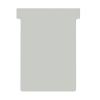 T-cards size 3 | grey | Nobo | 100-pack 247056 - 1