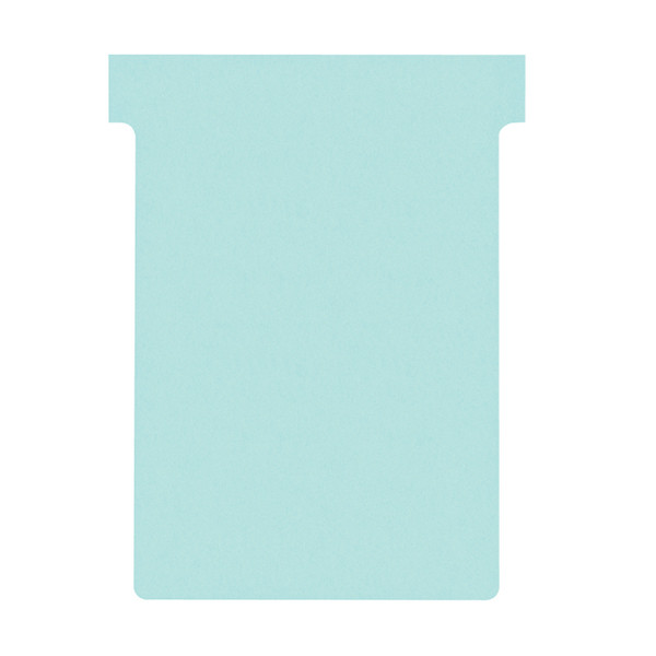T-cards size 3 | light blue | Nobo | 100-pack 247053 - 1