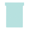 T-cards size 3 | light blue | Nobo | 100-pack 247053 - 1
