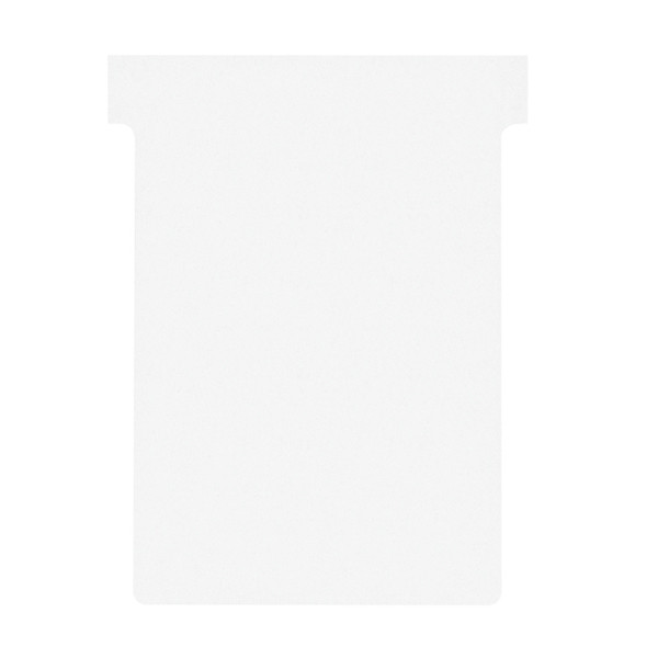 T-cards size 3 | white | Nobo | 100-pack 247049 - 1