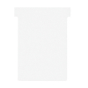 T-cards size 3 | white | Nobo | 100-pack 247049 - 1