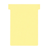 T-cards size 3 | yellow | Nobo | 100-pack 247051 - 1