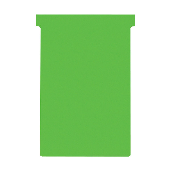 T-cards size 4 | green | Nobo | 100-pack 247062 - 1