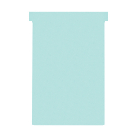 T-cards size 4 | light blue | Nobo | 100-pack 247063