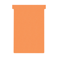 T-cards size 4 | orange | Nobo | 100-pack 247065