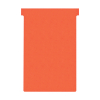 T-cards size 4 | red | Nobo | 100-pack