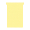 T-cards size 4 | yellow | Nobo | 100-pack