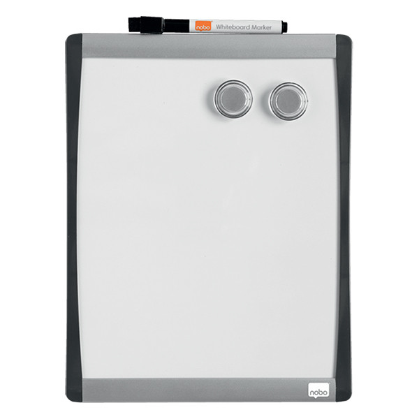 Whiteboard 28 x 21.5cm (curved frame) | Nobo 208168 - 1