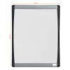 Whiteboard 28 x 21.5cm with curved frame | Nobo 208168 - 2