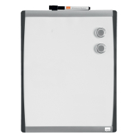 Whiteboard 35.5 x 28cm (curved frame) | Nobo 208169
