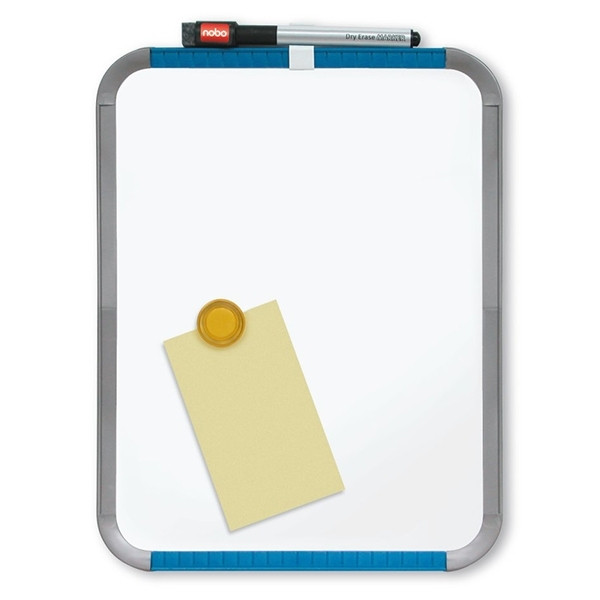 Whiteboard 36 x 28cm magnetic lacquered | white | Nobo slimline 247142 - 1
