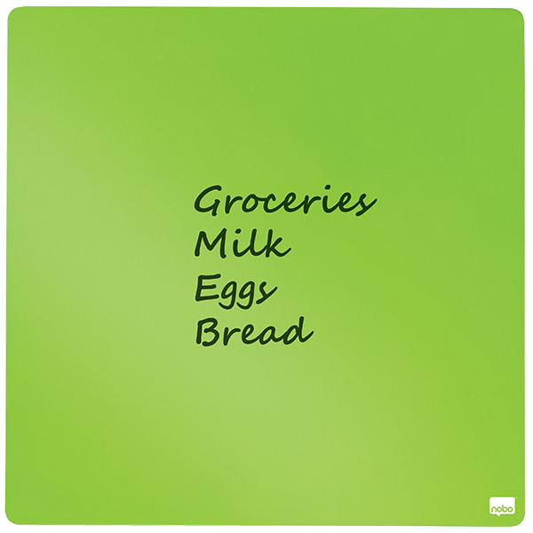 Whiteboard 36 x 36cm green magnetic | Nobo 208159 - 2