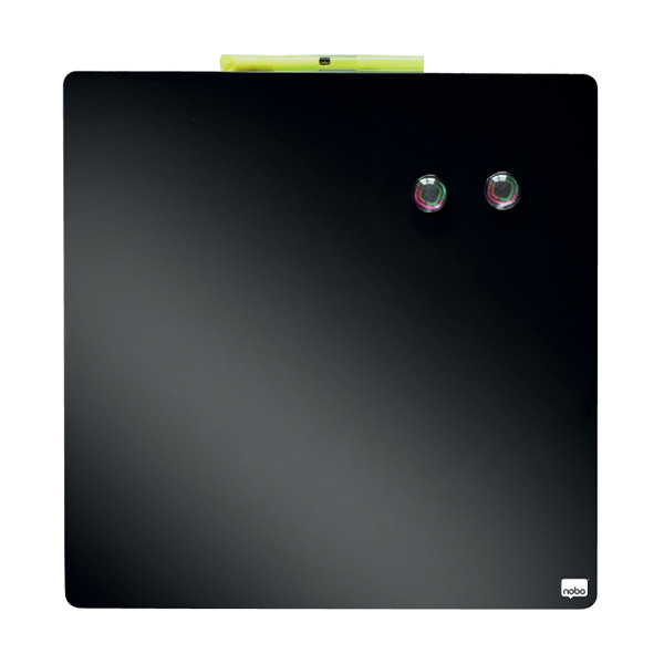 Whiteboard 36 x 36cm magnetic | Nobo black 208161 - 1