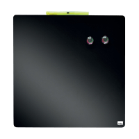 Whiteboard 36 x 36cm magnetic | Nobo black 208161