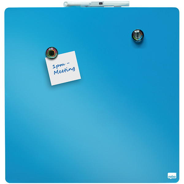 Whiteboard 36 x 36cm magnetic | Nobo blue 208163 - 3