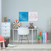 Whiteboard 36 x 36cm magnetic | Nobo blue 208163 - 4