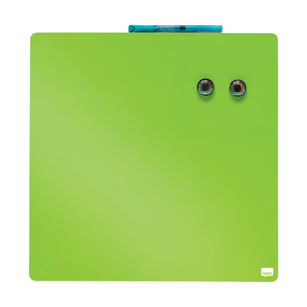 Whiteboard 36 x 36cm magnetic | Nobo green 208159 - 1