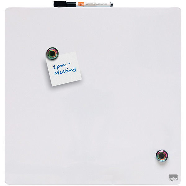 Whiteboard 36 x 36cm white magnetic | Nobo 208162 - 3