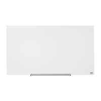 Whiteboard 99.3 x 55.9cm magnetic glass | Nobo Widescreen 247325