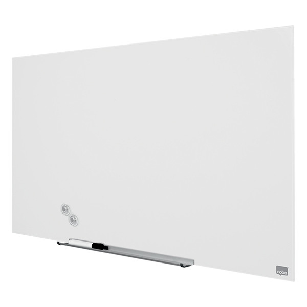 Whiteboard 99.3 x 55.9cm magnetic glass | Nobo Widescreen 247325 - 3