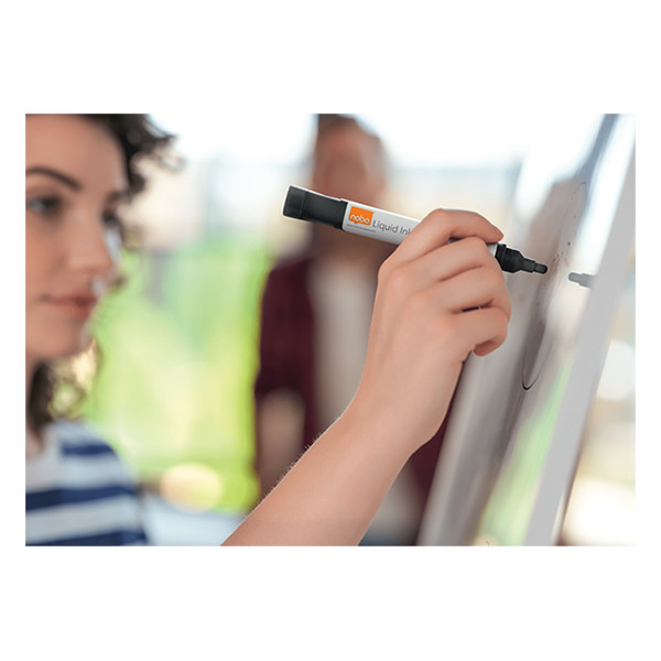 Whiteboard marker 3mm round | assorted | Nobo | 6-pack 247427 - 3