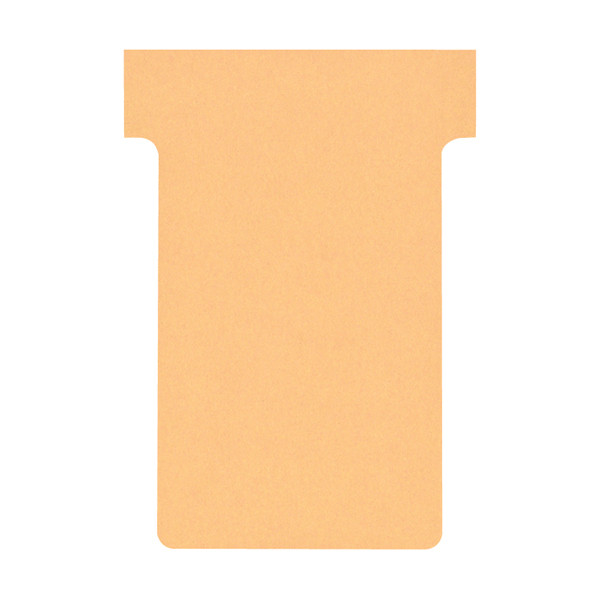 Nobo beige T-Cards, size 2 | 100-pack 247047 - 1