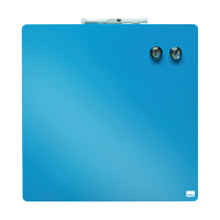 Nobo blue magnetic whiteboard, 36cm x 36cm 1903873 208163