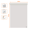 Nobo double sided recycled flipchart, 58cm x 81cm (50 sheets) 1915659 247510 - 2
