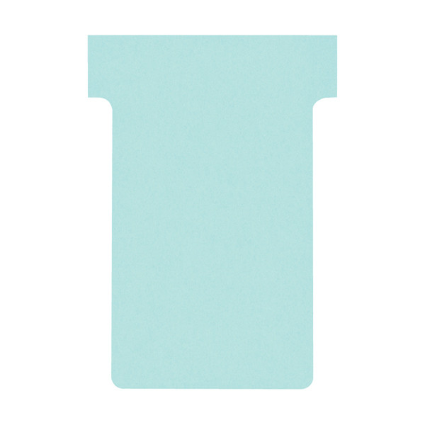 Nobo light blue T-Cards, size 2 (100-pack) 2002006 247043 - 1