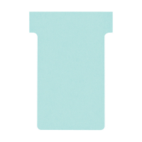 Nobo light blue T-Cards, size 2 (100-pack) 2002006 247043