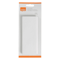 Nobo magnetic whiteboard eraser refill (10-pack) 1901434 247358