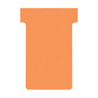 Nobo orange T-cards, size 2 (100-pack) 2002009 247045