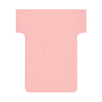 Nobo pink T-Cards, size 1.5 | 100-pack 247033