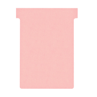 Nobo pink T-Cards, size 3 | 100-pack 247054