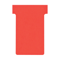 Nobo red T-cards, size 2 (100-pack) 2002003 247040