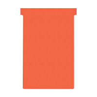 Nobo red T-cards, size 4 | 100-pack 247060