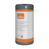 Nobo sustainable whiteboard cleaning wipes (100-pack) 213468