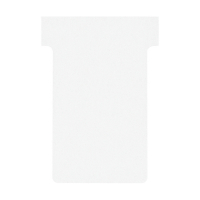 Nobo white T-Cards, size 2 (100-pack) 2002002 247039