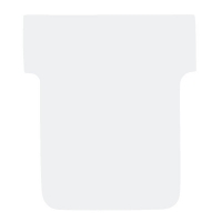 Nobo white printable T cards, size 2 (180-pack) 2402002 247066