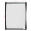 Nobo white whiteboard with arched frame, 280mm x 215mm 1903778 208168 - 2