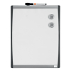 Nobo whiteboard with frame, 35.5cm x 28cm