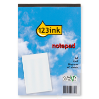 Notepad A4 | 123ink | 100 sheets